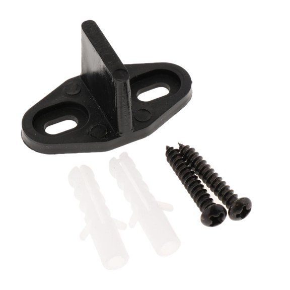Axioma 1 Set of Barn Door Floor Guides, Adjustable Wall Mount Guide with Fixing Roller