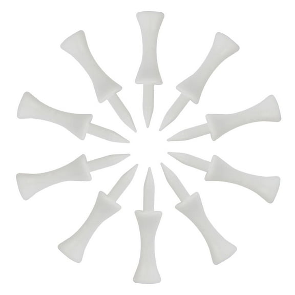 Axioma 10 Pieces/Set 37/43mm/51mm/57mm Mini Plastic Golf Tees for Golfers' Supplies