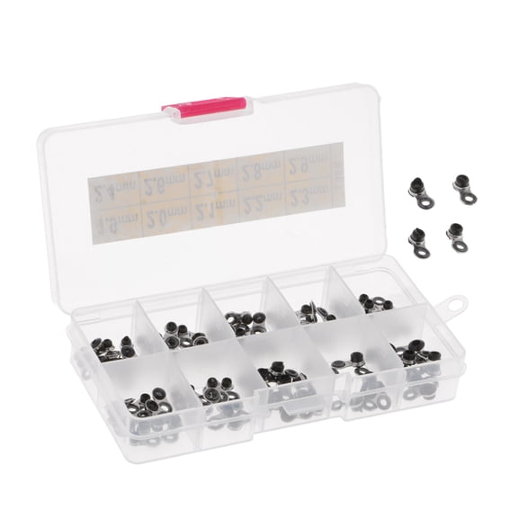 Axioma 100pcs Fishing Rod Guides Fishing Rod Tip Rod S