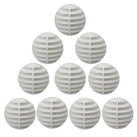 Axioma 10Pcs Premium Golf Sports Balls for Indoor Outdoor Golf Beginners Practice White