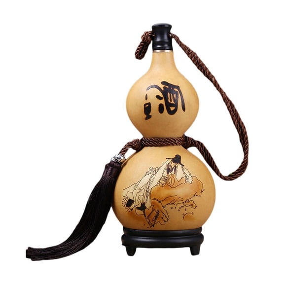 Axioma 150ml 400ml 500ml 750ml Gourd Hip flasks with Base Gourd Large Capacity Portable