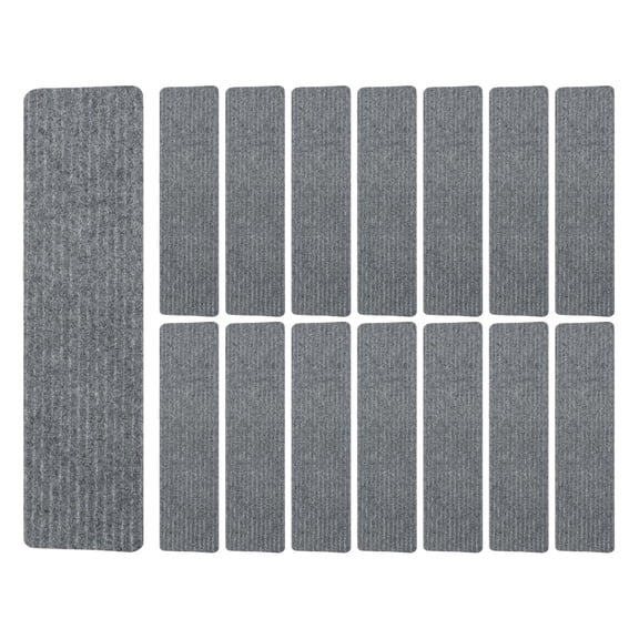 Axioma 15x Comfortable Stair Treads for Wooden Steps, Stair Treads, Stair Runners, Wood Gray