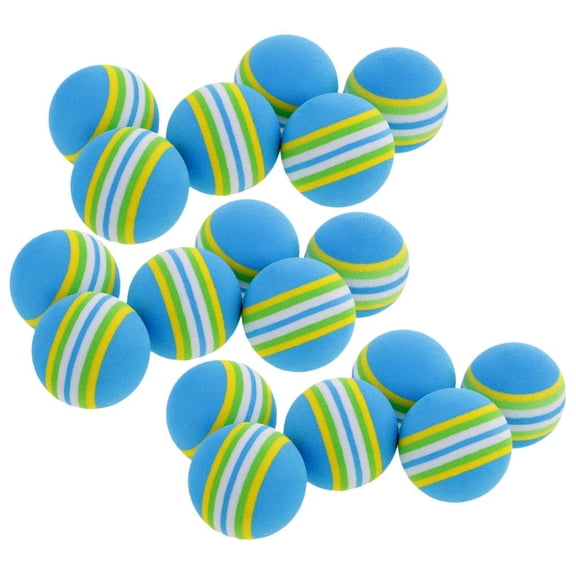 Axioma 18Rainbow Color Sponge Golf Training Ball Hit Driving Practice Aids Trainer