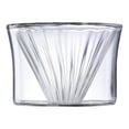 thumbnail image 1 of Axioma 1pc Glass Coffee Dripper Coffee Sharing Pot Reusable Removable Coffee Cone Brewer Filter Coffee Mug Heat-Resistant Barista Tools filter cup, 1 of 9