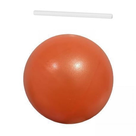 Axioma 2-6pack Small Pilates Ball Heavy Duty Workout Ball for Home Gym Balance Orange 2 Pcs