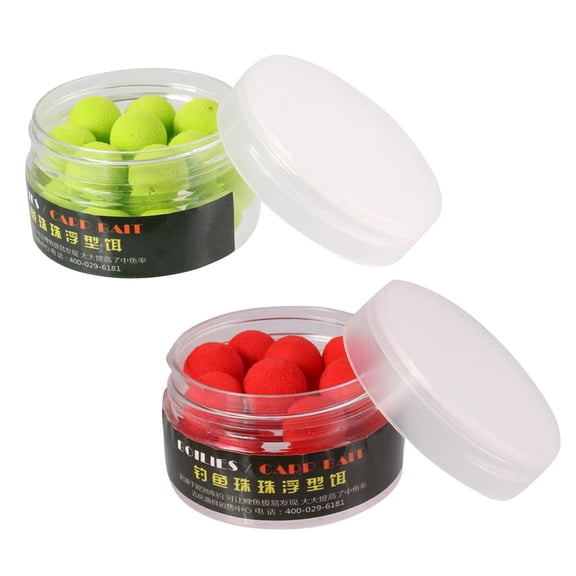 Axioma 2 Box, Boilies Carp Bait, Floating Fishing Lure, Fish Beads Feeder Red & Green