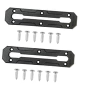 Axioma 2 Pieces Kayak Gear Tracks Mount Accessory Spare Part Kayak Low Profile Track Rail Tracks for Cup Holder Anchor Cleats Paddle 6 inch