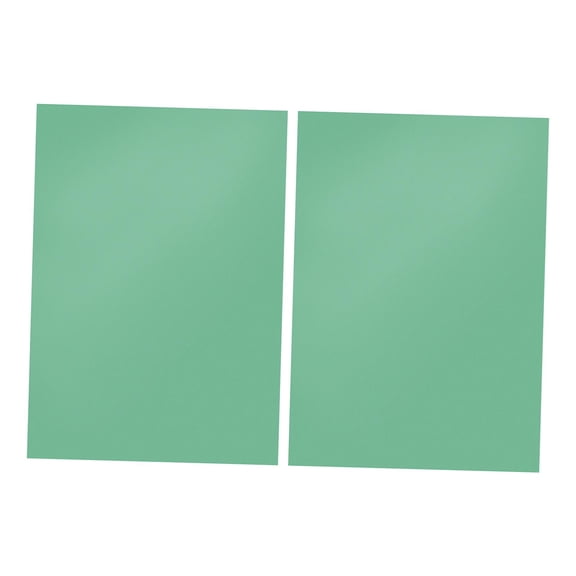 Axioma 2 Pieces PVC Translucent Pp Sheet DIY Stencil Art Sheet Flexible A4 Handmade PVC Green