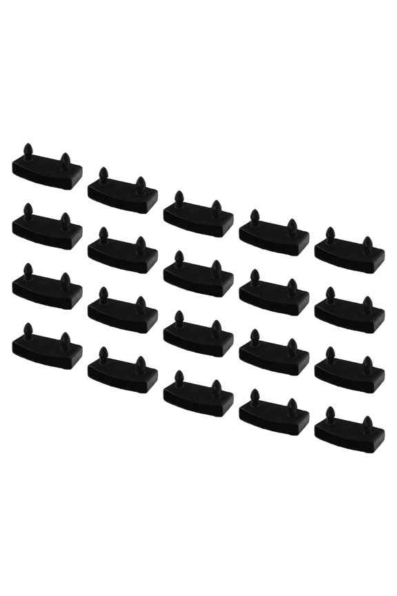 20 Pieces End Caps for Bed Multipurpose Replacement Securing Bed Slat Holder for