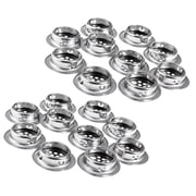 Axioma 20Pcs Air Vents 29mm CircularVent Stainless Steel Round Vent Mesh Hole Louver