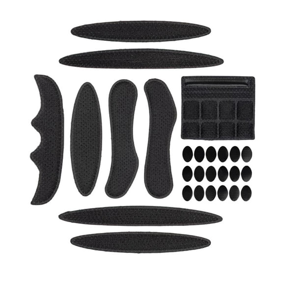Axioma 27Pcs EVA Universal Foam Pads Set for Bike Motorcycle Helmet Padding Liner Foam Black6