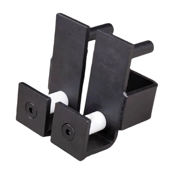 Axioma 2Pcs Metal Barbell Holder Hanging Space Saving Triceps Bar J Hook Organizer for