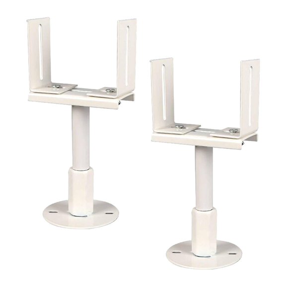 Axioma 2Pcs Radiator Floor Brackets Adjustable Winter Bedroom Radiator Support Feet Height 8 to 13cm