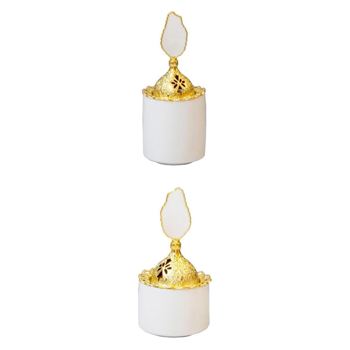 Axioma 2Pieces Cone Incense Burner Holder Censer Office Home Decor Fragrance Gift