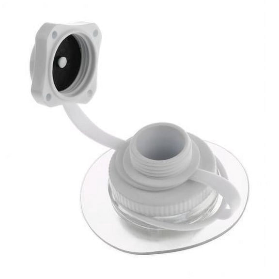 Axioma 2X Replacement Air Valve Caps Screw For Inflatable Boat Kayak Raft Airbed White