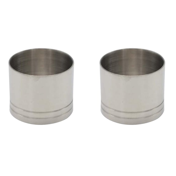 Axioma 2pc Stainless Steel Thimble Wine Measure Bar Jigger Spirit Shot Measure 25ml