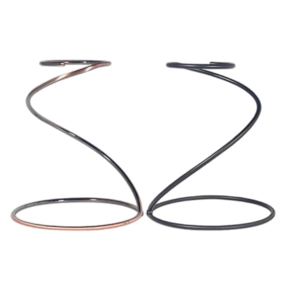 Axioma 2pcs Durable Metal Coffee Drip Cup Bracket Rack Spiral Filter Frame Holder