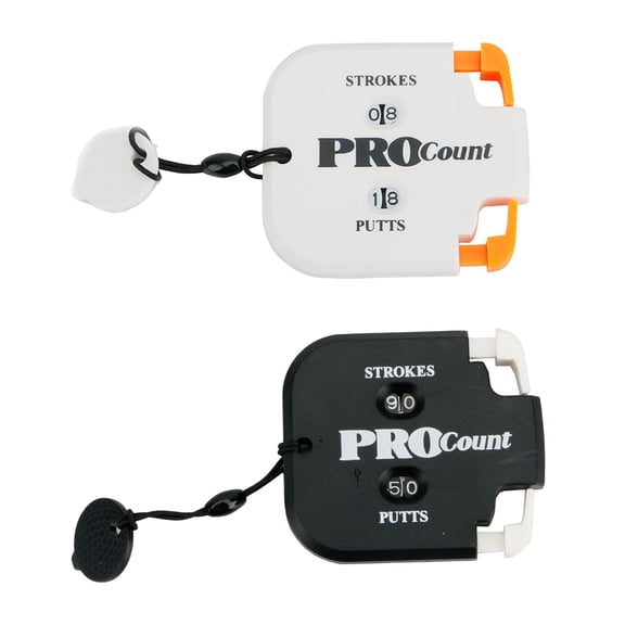 Axioma 2pcs Golf Score Counter Double Dial square Clicker Stroke Shot Sport Outdoor