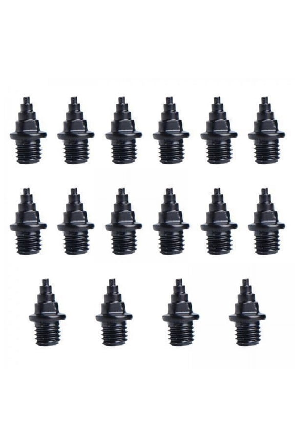 2x 16 Pieces Track And Field Running Spikes Track Spikes Steel Professional Replacement Spikes for Track Shoes for Short Running