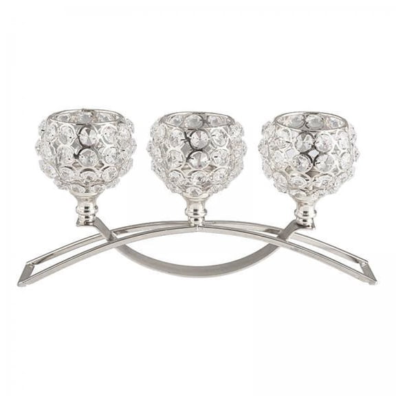 Axioma 2x 3 Candelabras Crystal Candle Candlesticks Ornament Table Centerpieces for Wedding Dinning Room