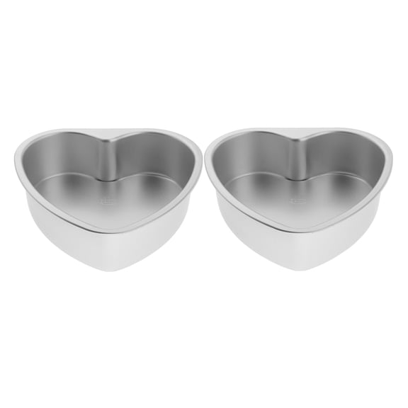 Axioma 2x 8 '' Non-stick Heart Shape Springform Cake Pan Aluminum Baking Pans 2 '' Deep