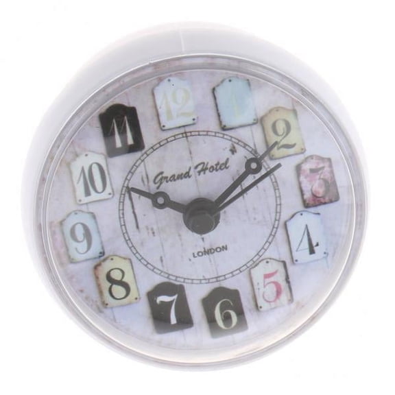 Axioma 2x Bathroom Shower Clock, Waterproof for Water Spray, Seconds Counter, Moisture