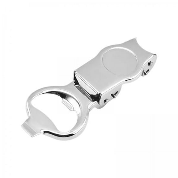 Axioma 2x Foldable Bottle Opener Kitchen Tool Bartender Use Tool High Hardness Good Sealing Bottle Cap Beer Bottles Opener Jars Lid Remover for Party