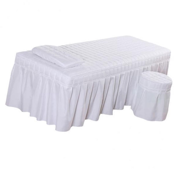 Axioma 2x Massage Sheet Set, Stain And Wrinkle-Resistant, Includes Flat Sheet, Fitted