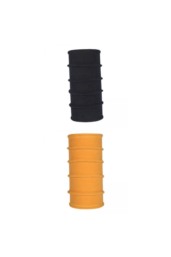 2x Soft Neck Gaiter Tube Warmer Cold Weather Protection Face Cover Snood