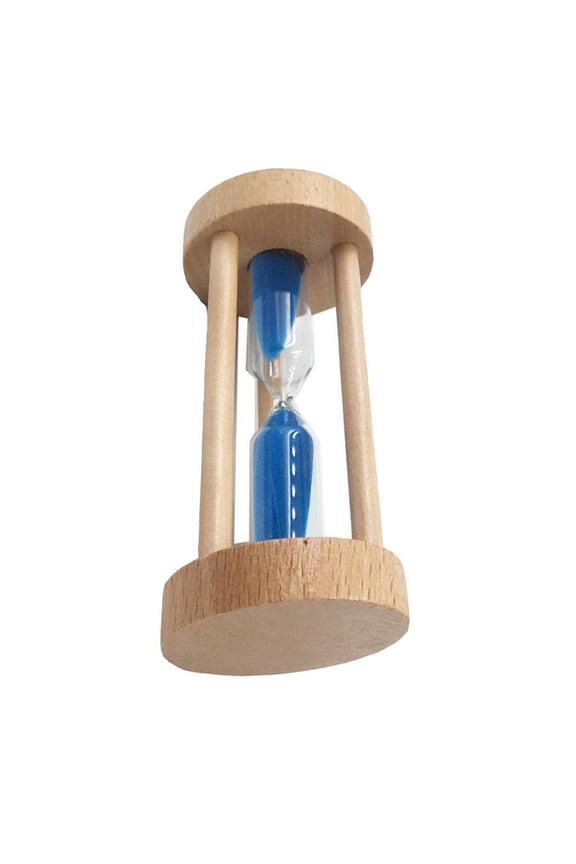 3 Minutes Hourglass Clock for Management Games Interval Blue