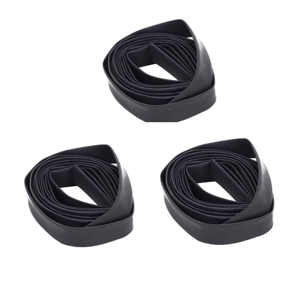 Axioma 3 Packs Archery Feather Protector Fletching Arrow Wrap Tubes Tool Black - 1M
