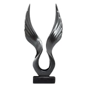 Axioma 3D Eagle/Angel wings Statue Figurine Resin Sculpture Collection Dapeng Spreading Black Wing