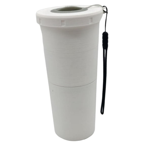 Axioma 3D Printed Sunflower Seeding Spit Cup Durable Multifunctional Organizer Portable White