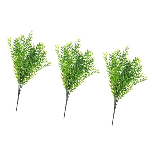 Axioma 3Pcs Artificial Weeping Plants Home Garden Hanging Decor Green 54cm