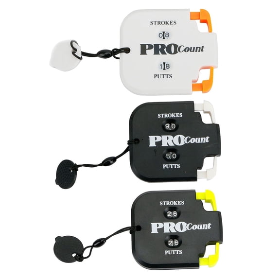 Axioma 3Pieces Golf Score Counter Indicator Scoreboard Supplies Outdoor Scorekeeper