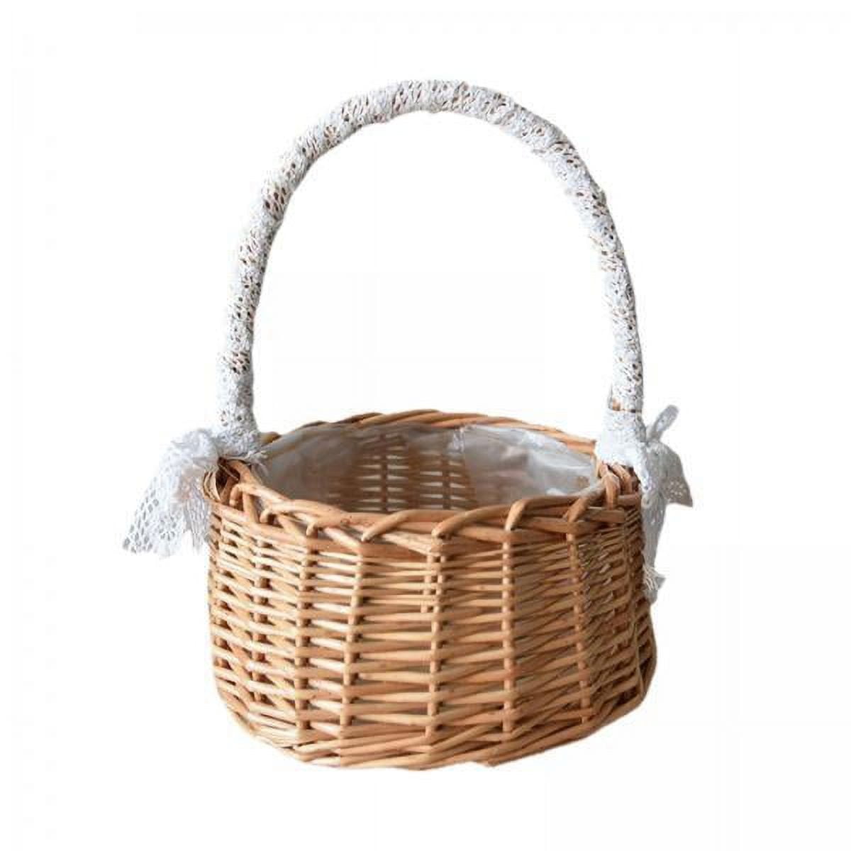 Axioma 3X Fresh Rattan Storage Basket Easter Basket Flower Girl Gifts Plant Holder S