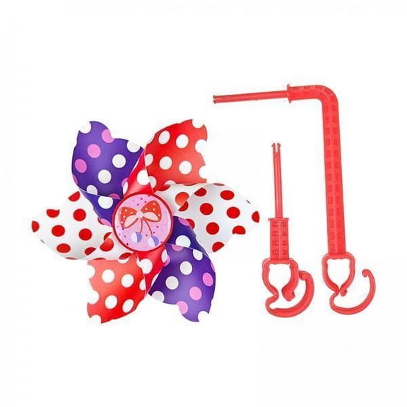 Axioma 3x Children Handlebar Windmill Bike Pinwheel Tricycle Pushchair Colorful Most Bicycles Child Toy Decor Bike Accessory