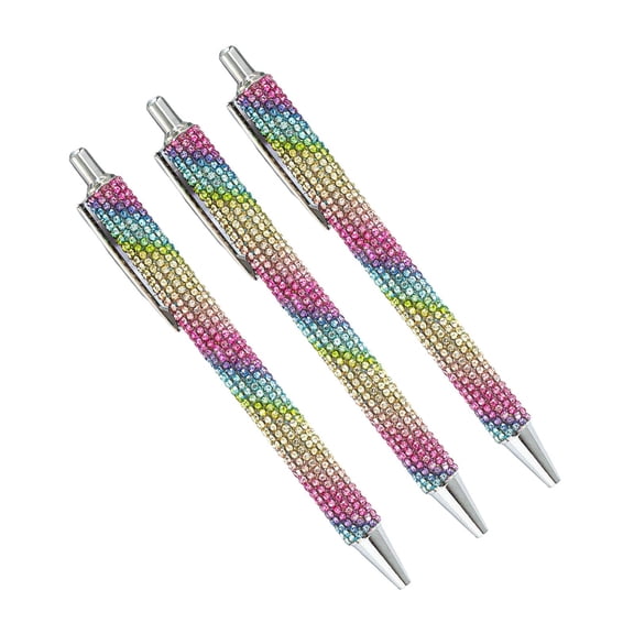 Axioma 3x Retractable Gel Ink Pens Writing Smoothly Press Pen for Exam Adults Draw Colorful