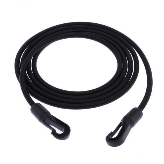 Axioma 4- 8mm Heavy Duty Rubber Cord Rope Elastic Lanyard with Hooks Clips 4 Pcs