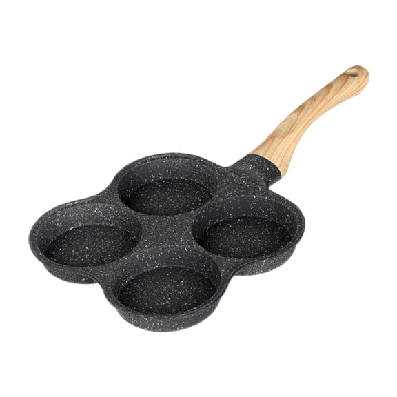 Axioma 4 Cup Mini Egg Frying Pan Skillet Breakfast Maker Cookware Nonstick Comfortable
