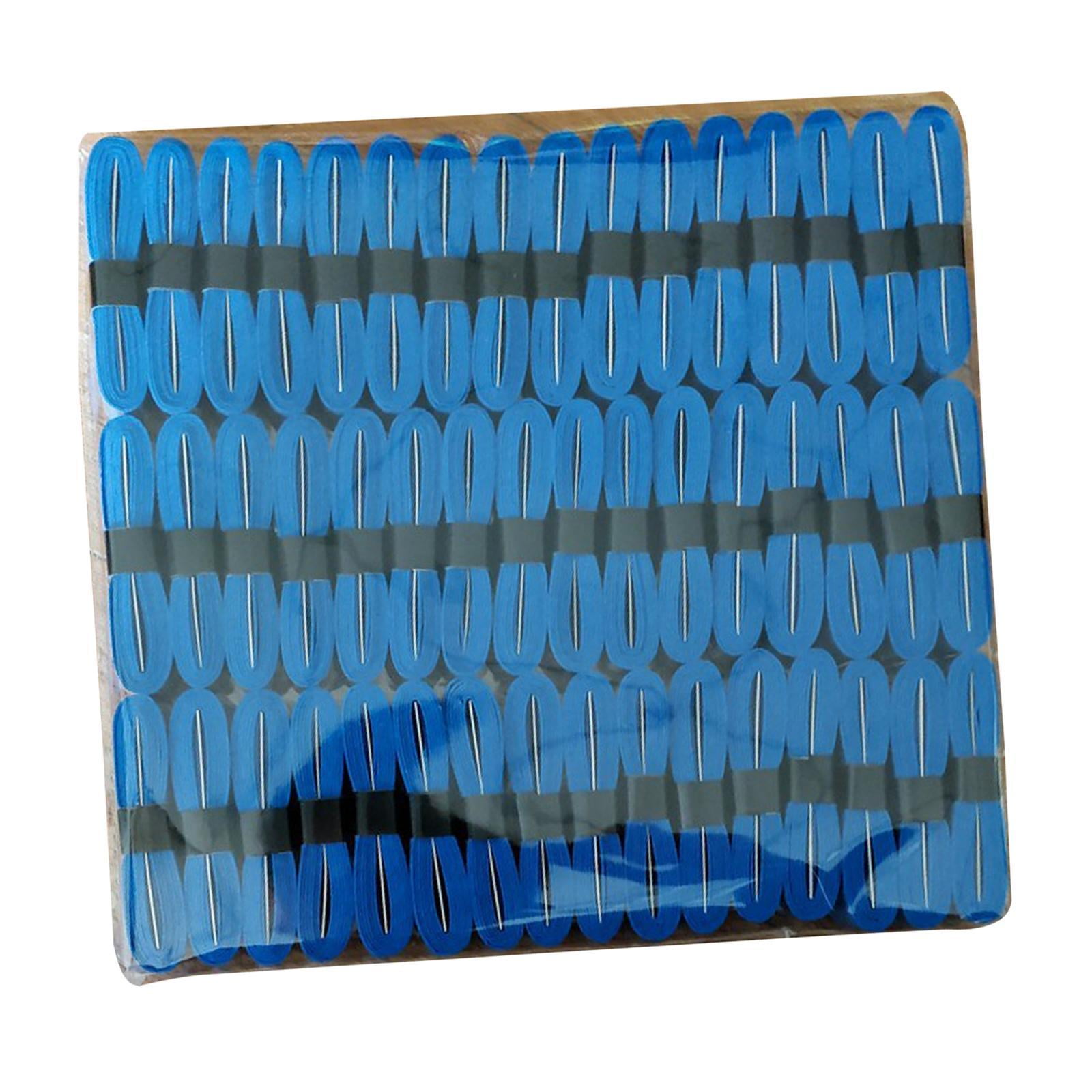 Axioma 48Pcs Tennis Racket Grip Tape Badminton Squash Racket Over Grip Sweat Absorption dark blue