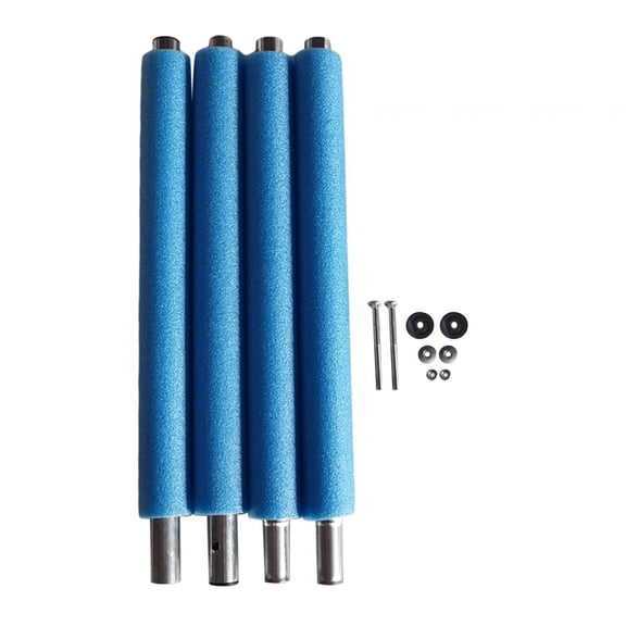Axioma 4Pcs Trampoline Poles Railing Fence Replacement Trampoline Equipment Foamed Pipe 52.5cm