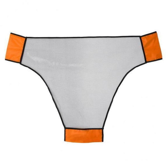 Axioma 4X Floating Pool Noodle Chair Net for Swimming Seat Water Relaxation Orange