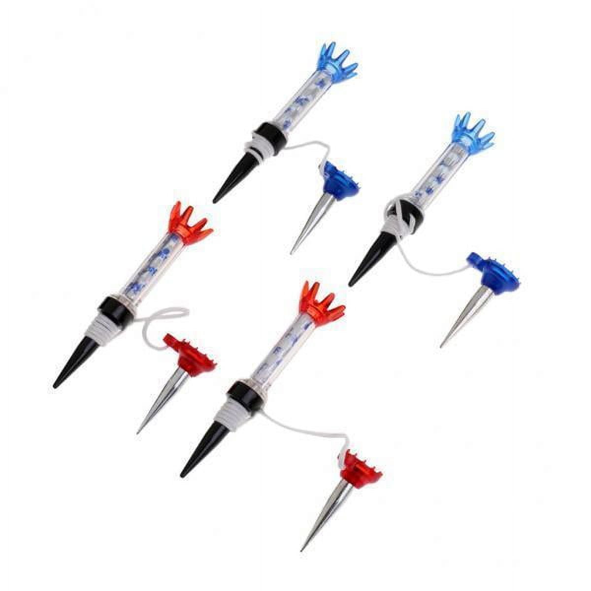 Axioma 5-25pack 4 Pieces Golf 80mm Golf Tee with Anchor Random 11 Pcs