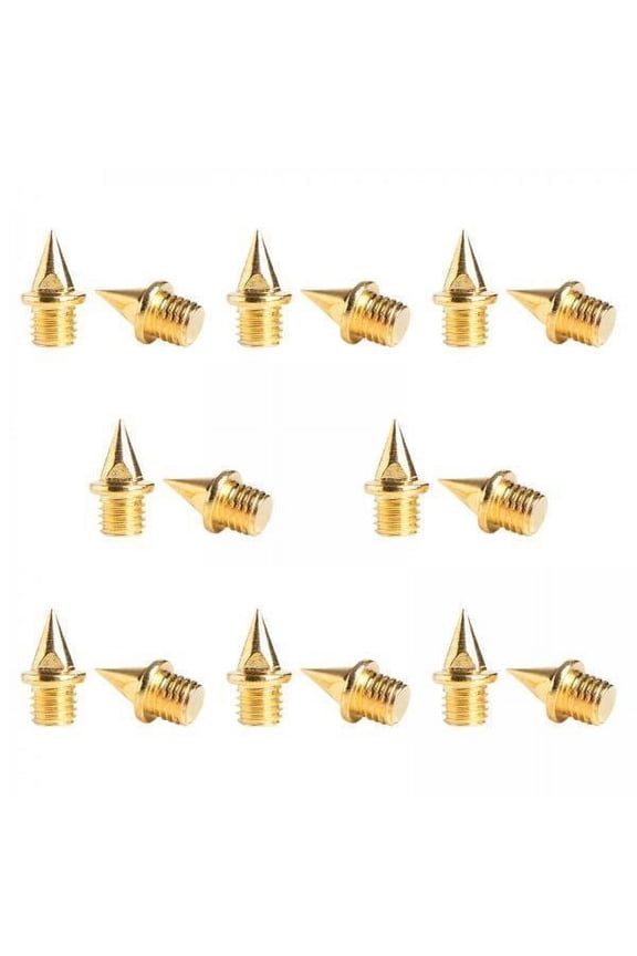 5x 16 Pieces Track And Field Running Spikes Track Spikes Practical Adults Steel Replacement Spikes for Track Shoes for Sports