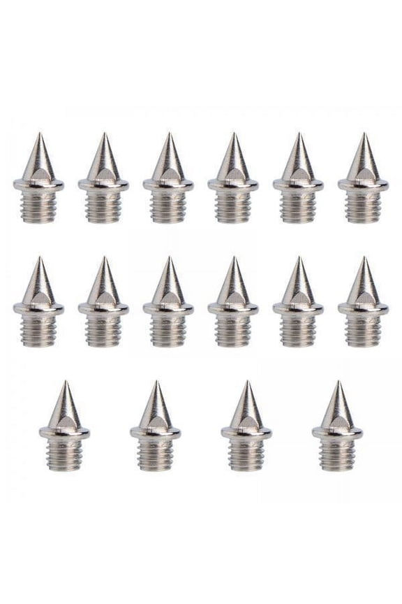 5x 16 Pieces Track And Field Running Spikes Track Spikes Practical Adults Steel Replacement Spikes for Track Shoes for Sports