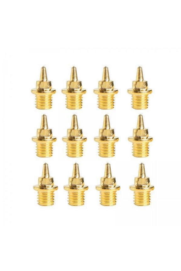 5x12x Track Shoe Spikes Replacement Spikes for Track Shoes Nails 7mm Studs Metal Track Spikes for Short Running Athletics Exams