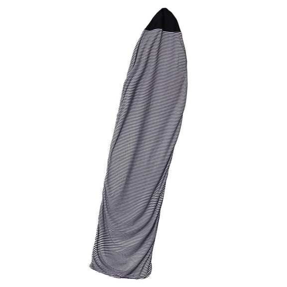 Axioma 6' 6'6 7' Surfboard Sock Cover Lightweight Stretch Surf Surfing Board Protective 23cm Black and White
