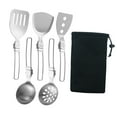 Axioma 6-piece Camping Cooking Utensil Set, Cookware Set, 304 Stainless ...