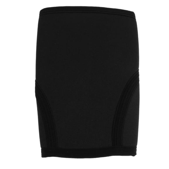 Axioma 7mm Neoprene Compression Knee Brace Support for Weightlifting, Powerlifting, L Black